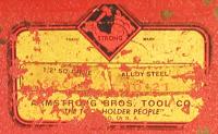 [Decal for Armstrong No. 21 Socket Set]