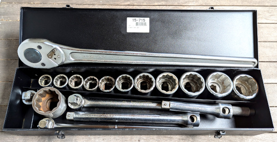 [Armstrong 1 Inch Drive Socket Set]