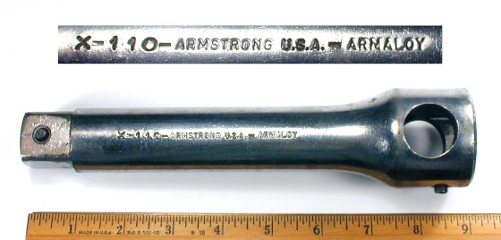 [Armstrong X-110 1 Inch Drive 8 Inch Extension]