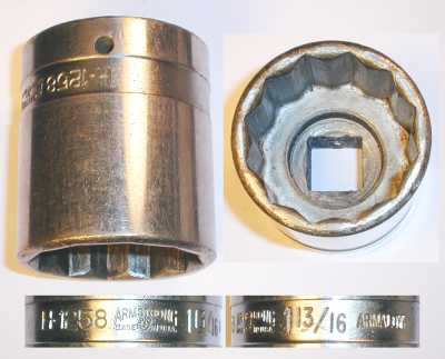 [Armstrong H-1258 3/4-Drive 1-13/16 Socket]
