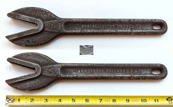 [Armstrong No. 2½ Alligator Wrench]