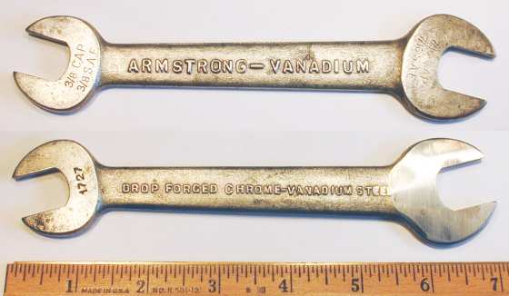 [Armstrong-Vanadium 1727 9/16x5/8 Open-End Wrench]