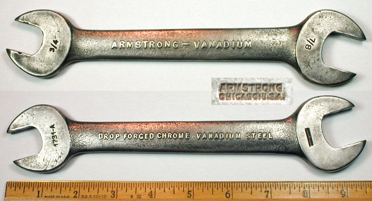 Heavy Duty Vintage 13.5" ARMSTRONG 1810 Box Wrench 1-5/8" 12 Point 
