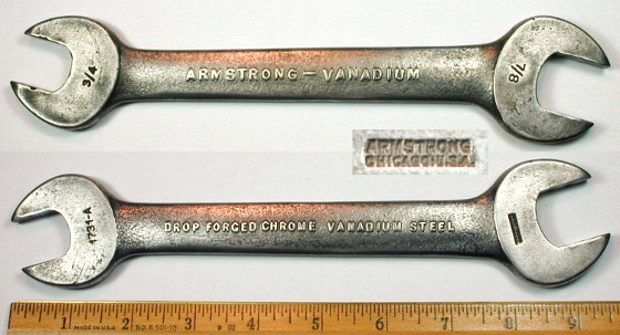 [Armstrong-Vanadium 1731A 3/4x7/8 Open-End Wrench]