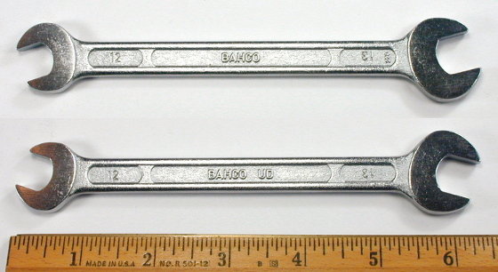 [BAHCO UD 12x13mm Open-End Wrench]