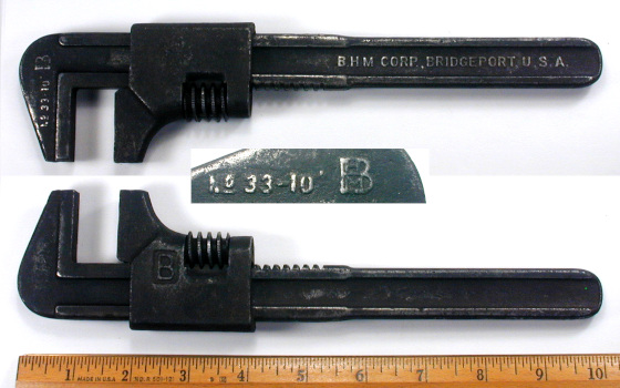 [BHM No. 33-10 10 Inch Auto Wrench]