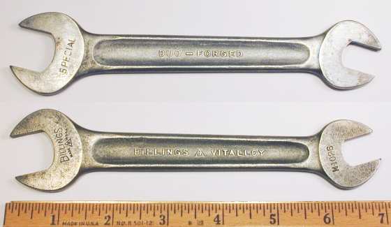 [Billings Vitalloy M-1026 Special 1/2x3/4 Open-End Wrench]