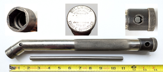 [Billmont 3/4-Hex Drive Master Wrench Tee-Handle Angled Driver]