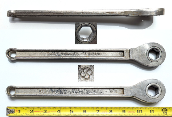[Billmont No. 8 3/4-Hex Drive Ratchet from No. 500 Set]