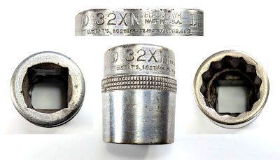 [Blackhawk 3/4-Drive D32XN 1 Inch Socket]
