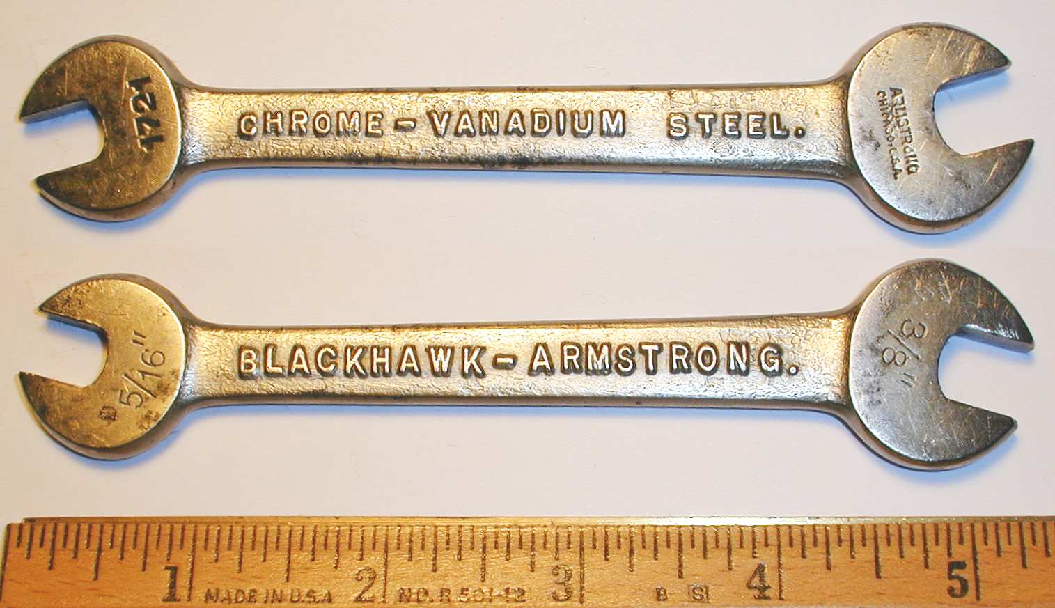 thumbnail image 2 of Blackhawk 3122 Ignition Wrench Set - 17/64 X 19/64, Made In USA, New 2 of 5