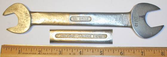 [Blue Point No. 2225 11/16x25/32 Open-End Wrench]