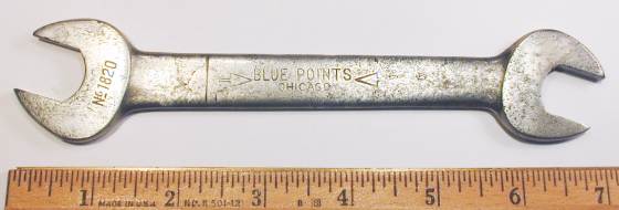 [Blue Point No. 1820 9/16x5/8 Open-End Wrench]