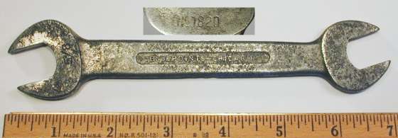 [Blue Point No. 1820 9/16x5/8 Open-End Wrench]