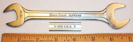 [Blue-Point Supreme S-1922 19/32x11/16 Open-End Wrench]