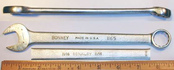 [Bonney 1165 Bonaloy 11/16 Combination Wrench]