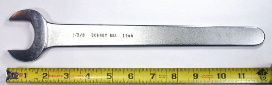 [Bonney 1944 1-3/8 Straight Service Wrench]