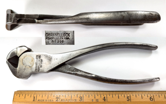 [Channellock No. 356 Angle-Nose Diagonal Cutters]