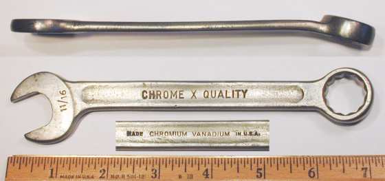 [ChromeXQuality 11/16 Combination Wrench]