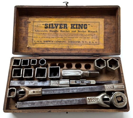 [C.M.B. Wrench Silver King 5/8-Drive Socket Set]