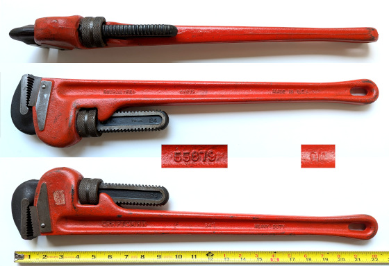 [Craftsman 55679 DM 24 Inch Heavy-Duty Pipe Wrench]