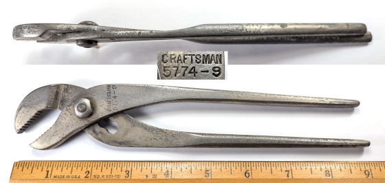 [Craftsman 5774-9 9 Inch Waterpump Pliers]