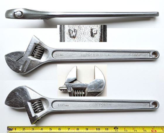 [Craftsman 44606 WF 16 Inch Adjustable Wrench]