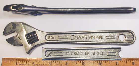 [Craftsman Y-Circle 8 Inch Adjustable Wrench]