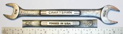 [Craftsman P-Circle 3/8x7/16 Open-End Wrench]