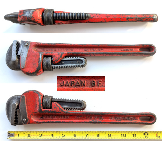 [Craftsman 55677 BF 14 Inch Heavy-Duty Pipe Wrench]