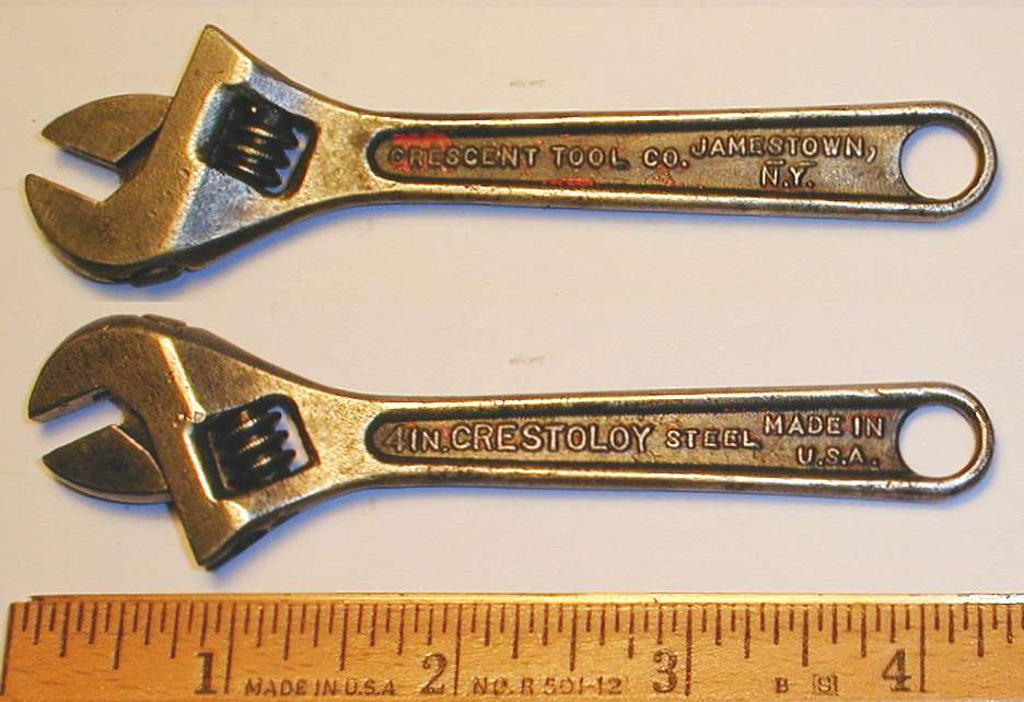 Crescent Tools Give Wings to Work decal for restoration of vintage Wrench box 
