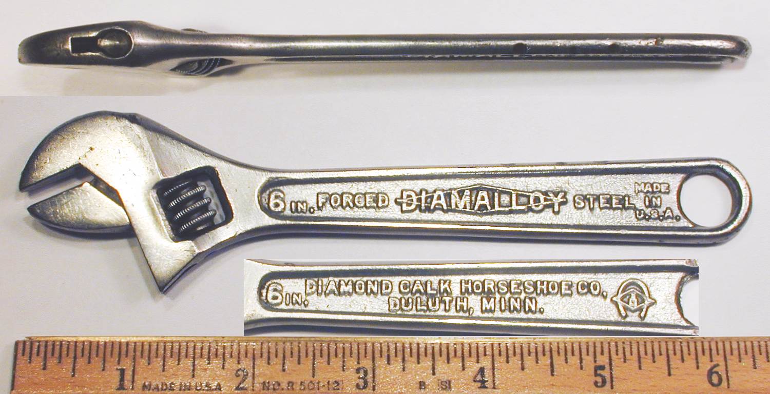 Diamalloy 15" Adjustable Wrench 