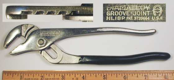 [Diamalloy HL18P 8 Inch Groove-Joint Tongue-and-Groove Pliers]