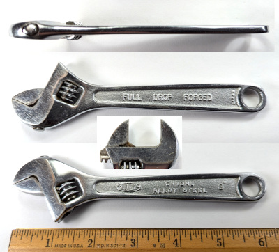 [Dunlap Japan 6 Inch Adjustable Wrench]