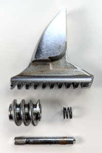 [Close-up of Jaw Parts for Fuller KTC 10 Inch Adjustable Wrench]