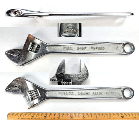 [KTC Later Fuller No. 10 KTC 10 Inch Adjustable Wrench]