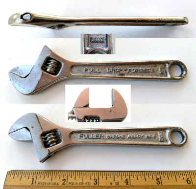 [Fuller No. 6 SANKI 6 Inch Adjustable Wrench]