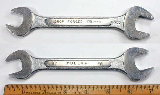 [Fuller 17x19mm Open-End Wrench]