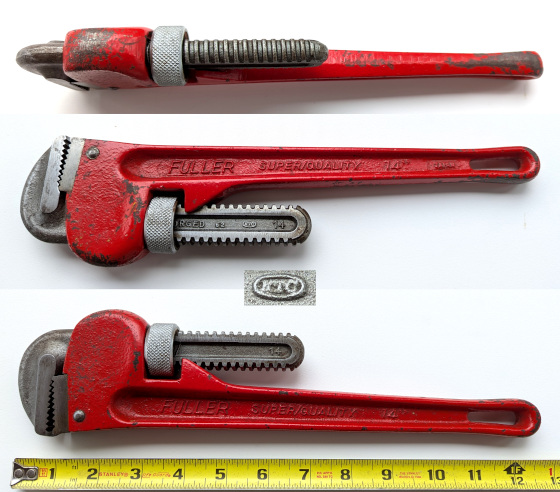 [Fuller 14 Inch Heavy-Duty Pipe Wrench]