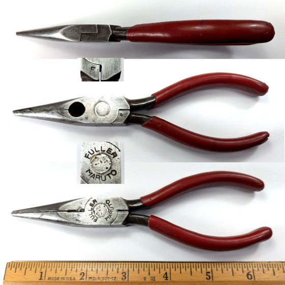 [Fuller Maruto 6 Inch Needlenose Pliers with Side-Cutters]