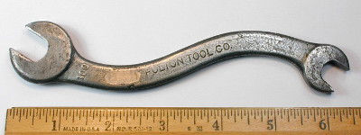 [Fulton 3/8x7/16 S-Shaped Open-End Wrench]