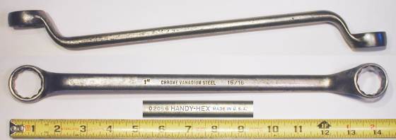 [Handy-Hex 02056 15/16x1 Offset Box-End Wrench