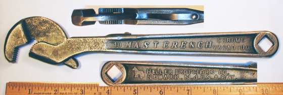 [Heller Brothers Masterench 10 Inch Self-Adjusting Pipe Wrench]