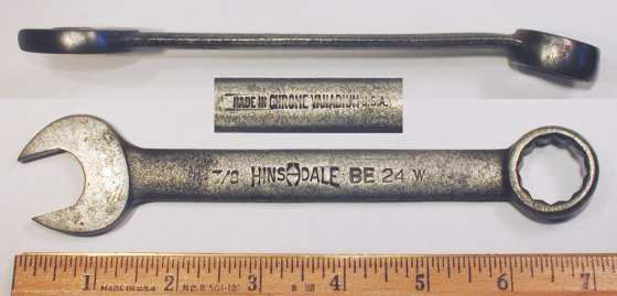 [Hinsdale BE24W 3/8 (Whitworth) Combination Wrench]