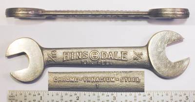 [Hinsdale No. 1 7/16x1/2 Open-End Wrench]