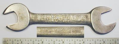 [Hinsdale No. 2 9/16x19/32 Open-End Wrench]