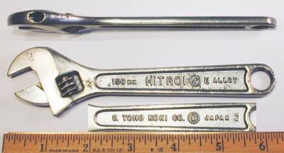[Hit HITROI 150mm (6 Inch) Adjustable Wrench]