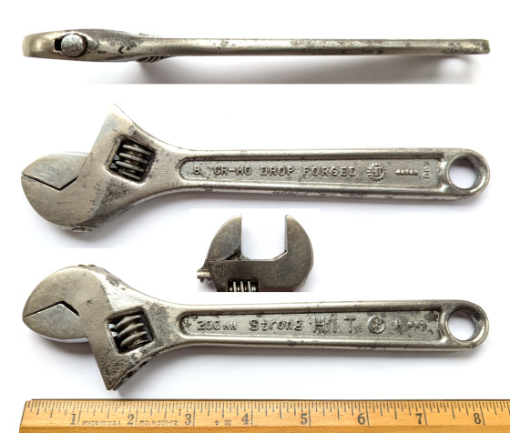 [Strong HIT 200mm (8 Inch) Adjustable Wrench]