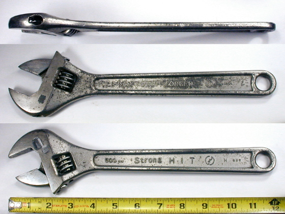 [Strong HIT 300mm (12 Inch) Adjustable Wrench]