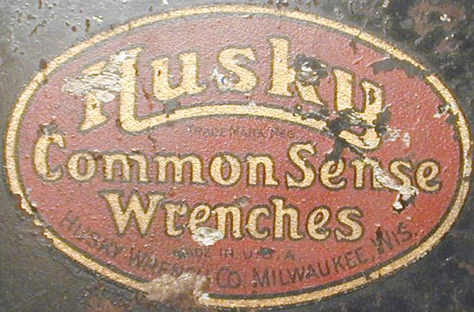 [Logo from Husky Wrench No. 999 Socket Set]